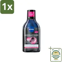 Nivea 1 x – Micellair Reinigingswater – Waterproof Expert – 400 ml- Make-up Remover - Micellair Water - Waterproof Make-up Remover - Huid Reinigen - Gezichtsreinigingsmiddel