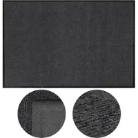 Springos Deurmat - Buitenmat - Droogloopmat - Anti -Slip - Grafiet - 150 x 90 Cm