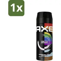 Axe 1 x - Deodorant Spray - Unite - Verzorgend - Kruidige Geur - 150 ml - Deodorant Spray - Zweetvermindering - Geurneutralisatie - Frisheid - Zinktechnologie