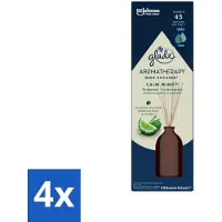 Glade - Geurstokjes Calm Mind - Aromatherapie Geurverspreiding - 80 ml - Voordeelverpakking - 4 stuks