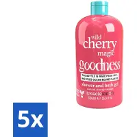 Treaclemoon – Douchegel – Wild Cherry Magic – 500 ml - Bulkverpakking - 5 stuks