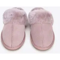 WITTCHEN Dames Roze Suède Leren Pantoffels