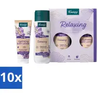 Kneipp – Relaxing Moments – Geschenkset – Lavendel – Douchegel & Bodylotion - Bulkverpakking - 10 stuks