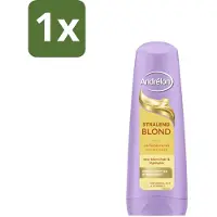 Andrélon 1 x – Conditioner – Stralend Blond – 200 ml - Blond Haar Verzorging - Verhelderende Conditioner - Glans Voor Blond Haar - Highlights Verzorging - Macadamia-olie Conditioner