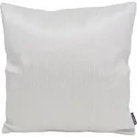 Gek op kussens! Sierkussen ishaan white / silver | 45 x 45 cm | polyester