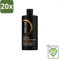 Syoss 20 x - Repair 440 ml - Shampoo - Herstellende Formule - 440ml - Grootverpakking - Haarherstel - Beschadigd Haar - Droog Haar - Haarversterking - Haarbreuk Verminderen