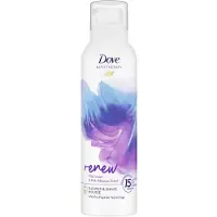 Dove 1 x Douche- & Scheerschuim - Bath Therapy - Renew - Violet & Hibiscus - 200 ml - Douche En Scheerschuim - Huidverzorging - Huidversterking - Pro-peptide - Huidvernieuwende Schuim