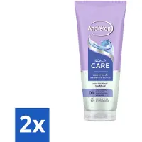 Andrélon 2 x – Shampoo Scrub – Anti Roos – 200 ml - Droge Hoofdhuid - Gevoelige Hoofdhuid - Roos - Hoofdhuid Reinigen - Zuivere Hoofdhuid