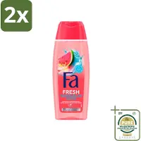 Fa – Douchegel – Fiji Dream – 250 ml - Voordeelverpakking - 2 stuks - Douchegel voor huid - Tropische geur