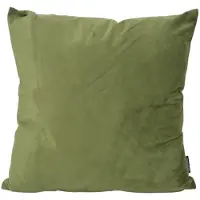 Gek op kussens! Velvet olijf | 45 x 45 cm | kussenhoes | polyester