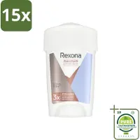 Rexona 15 x - Deodorant Stick - Women Maximum Protection Clean Scent - Anti-transpirant - 45 ml - Grootverpakking - Anti-transpirant - Deodorant - Zweet - Lichaamsgeur - Bescherming
