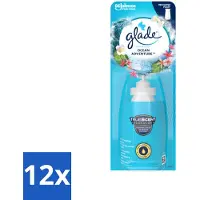 Glade 12 x - Sense & Spray - Ocean Adventure - 18 ml - Frisse Geur - Zeegeur - Citrusgeur - Bloementon - Geurverspreider