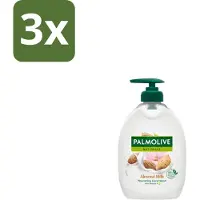 Palmolive - Handzeep - Met Pomp - Almond Milk - 500ml - Bulkverpakking - 3 stuks