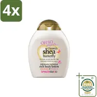 Treaclemoon – Bodylotion – Creamy Shea Butterfly – 250 ml - Voordeelverpakking - 4 stuks - Vitamine c - Voedende bodylotion