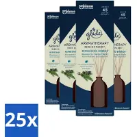 Glade - Geurstokjes Verfrissende Energie - Aromatherapie Geurverspreiding - 80 ml - Bulkverpakking - 25 stuks
