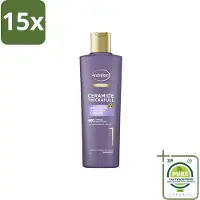 Andrélon 15 x – Shampoo – Pro Care – 250 ml - Grootverpakking - Dikker Haar - Versterkt Haar - Haaruitval Verminderen - Breukbestendig Haar - Ceramide Shampoo