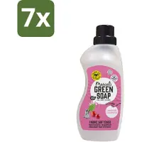 Marcel's Green Soap - Wasverzachter - Patchouli & Cranberry - Zachte frisheid - 30 Wasbeurten - 750 ml - Bulkverpakking - 7 stuks