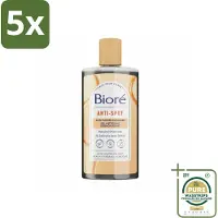 Bioré 5 x – Houtskool Anti-Puistjes Reinigingsgel – Gezichtsreiniger – 200 ml - Grootverpakking - Houtskool Reiniger - Puistjes Verkleinen - Salicylzuur - Vet Huid Reinigen - Acne Behandeling