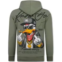 True Rise Oversized hoodie met capuchon gangster