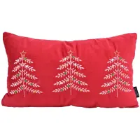 NOVÉE Sierkussen velvet tree | 30 x 50 cm | fluweel/polyester