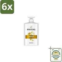 Pantene - Pro-V – Shampoo – Repair & Protect – 1000 ml - Voordeelverpakking - 6 stuks - Schadebevordering - Stylingbescherming