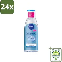 Nivea – Micellair Reinigingswater – Refreshing – 200 ml - Voordeelverpakking - 24 stuks - Gezichtsreiniger - Micellair water