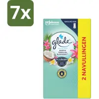 Glade - Touch & Fresh - Exotic Tropical Blossoms - 2x 10 ml - Bulkverpakking - 7 stuks