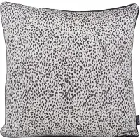 NOVÉE Silver leopard | 45 x 45 cm | kussenhoes | jacquard/polyester