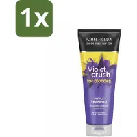 John Frieda – Shampoo – Sheer Blonde Colour Renew Zilver – Neutraliseert gele tonen – 250 ml - 1 stuk