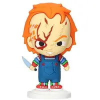SD Toys Chucky Pokis Rubber Minifigure Chucky 7 cm Mini-Figuur