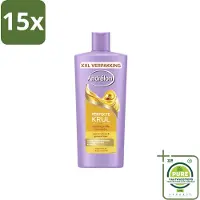 Andrélon 15 x – Shampoo – Perfecte Krul – 685 ml - Grootverpakking - Douchegel - Huidverzorging - Hydraatatie - Workout - Gevoelige Huid