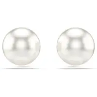 Swarovski Oorbellen wit / parelwit