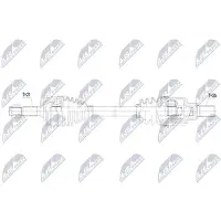 NTY NPW-PE-136 Aandrijfas