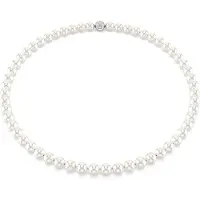 Swarovski Ketting zilver / transparant / wit