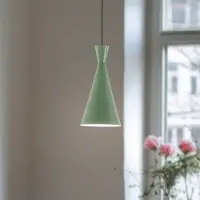 Opviq Hanglamp Tom, dimbaar, groen, Woon-/ Eetkamer, metaal, Jong wonen, hanglamp