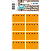 Herma Diepvries etiketten 26x40 mm oranje Ijskristal 48 st. - 10 stuks