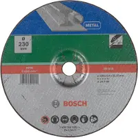 Bosch 2609256339 Meule à Ébarber à Moyeu Déporté Pour Métaux Diamètre 230 Mm Diamètre D'Alésage 22,23 Epaisseur 6 Mm