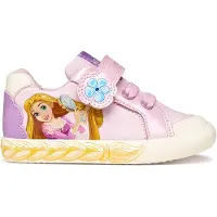 Geox GISLI PEUTERMEISJES Sneakers - ROZE/DONKER LILA - Maat 26