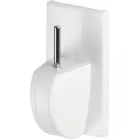 TESA Powerstrips gordijnhaken wit 4 haken + 6 strips