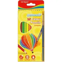Keyroad Aquarel Potloden Set 12 Kleuren met Penseel