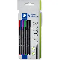 Staedtler triplus 334 C6 Fineliner 0.3 mm 6 stuk(s)