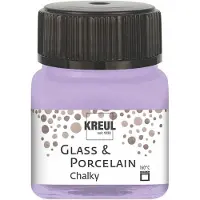 Kreul Glasverf - Porseleinverf - Sweet Lavender - Extra Mat - Chalky - - 20ml