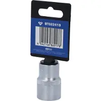 BRILLIANT TOOLS 1/2" Twaalfkant-dopsleutel 19 mm - BT022419