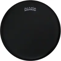 Aquarian JD10 Jack DeJohnette gecoat zwart 10" Drumvel