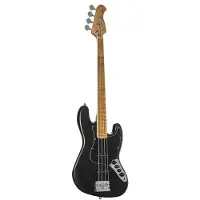 Fame Custom JB 4 Black - Elektrische basgitaar