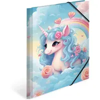 Herma Elastomappen A4 Carton Happy Unicorns