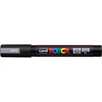 Posca acrylmarker - medium PC-5M - 1,8-2,5 mm - zilver