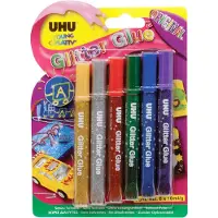 UHU Glitterlijm 6 x 10 ml
