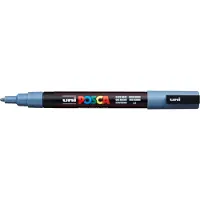 Posca acrylmarker - fijn PC-3M - 0,9-1,3 mm - leigrijs
