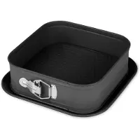 Berlinger Haus vierkante springvorm - 23,8 x 23,8 cm - Mat antraciet